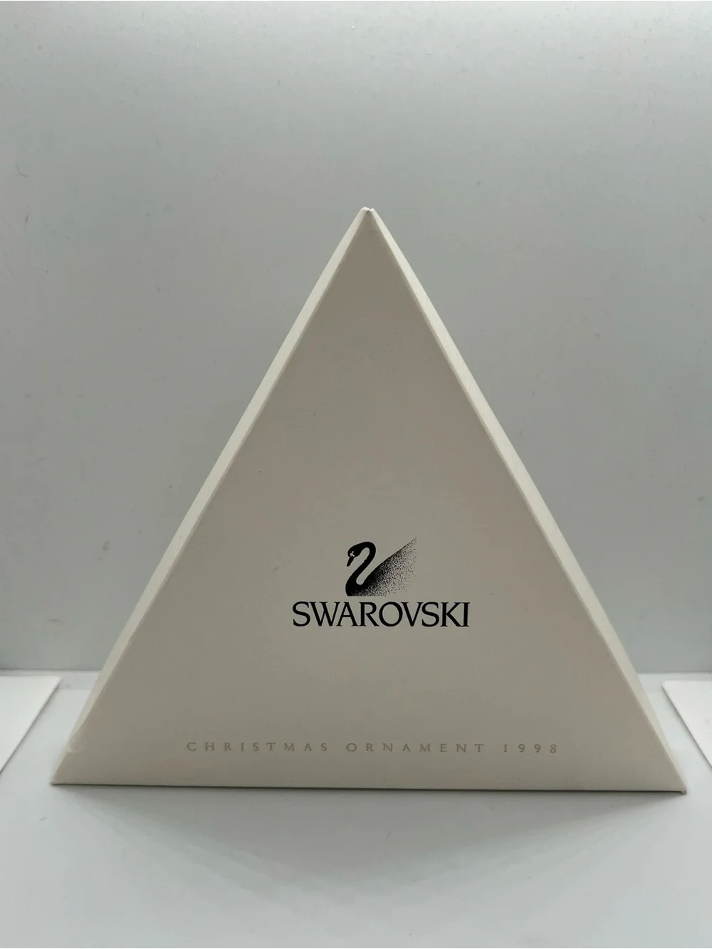 Swarovski Crystal 1998 Annual Snowflake Christmas Ornament with Box